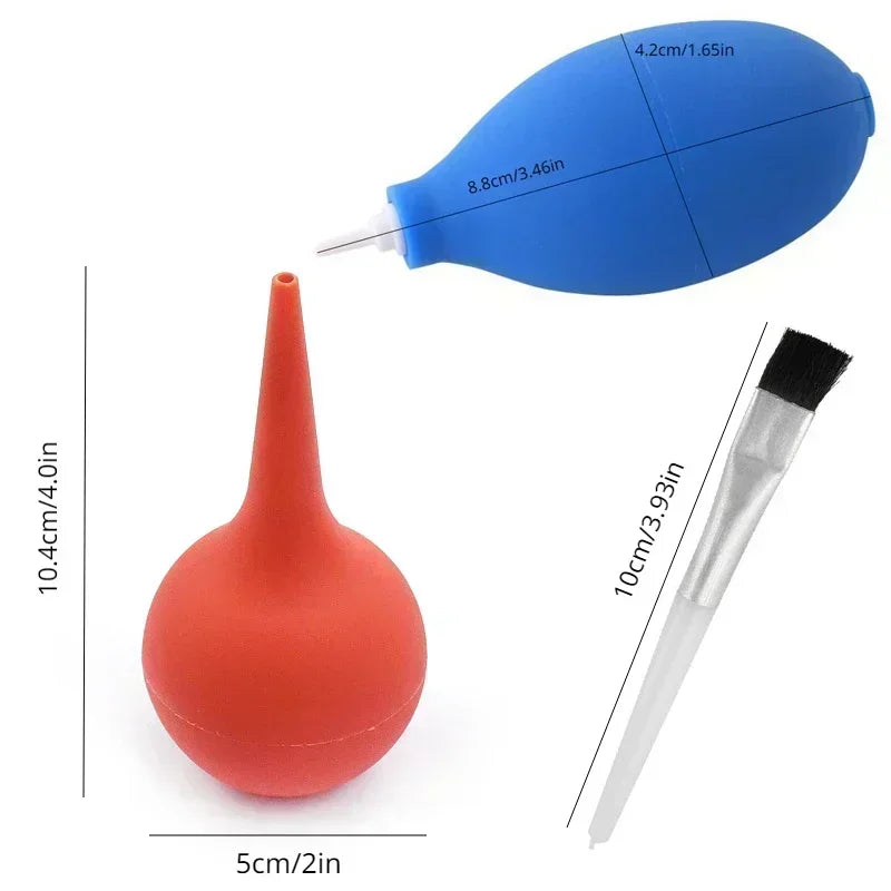 1/5/8pcs Watch Dust Air Blower Pump Rubber Cleaning Wristwatch Parts Cleaner Brush Tool Cleaning Suit Watch Repair Tool Care Kit Qme