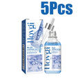 Blue Copper Peptide Firming Essence Skin Tightening Rejuvenating Hydrating Firming Face Serum Improves Texture Fast Absorbing Qme 5 x 30ml Boxed