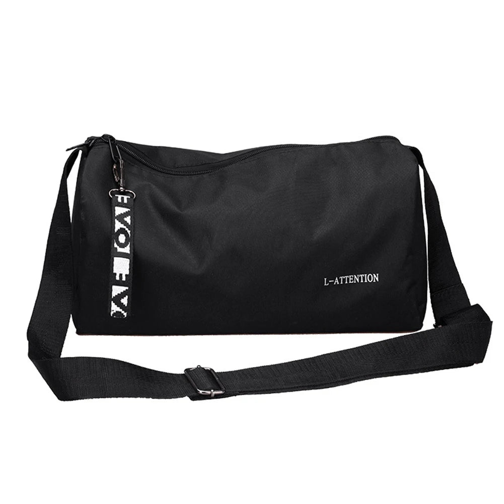 Portable Outdoor Fitness Gym Bags Multifunction Fashion Sport Gym Storage Bag 600D Nylon Adjustable Strap for Men Women Qme