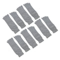 5pairs Toe Socks Breathable Five Finger Socks Prevent Foot Odor Running Yoga Socks for Men Breathable Finger Socks Men Toe Socks Qme Light Grey