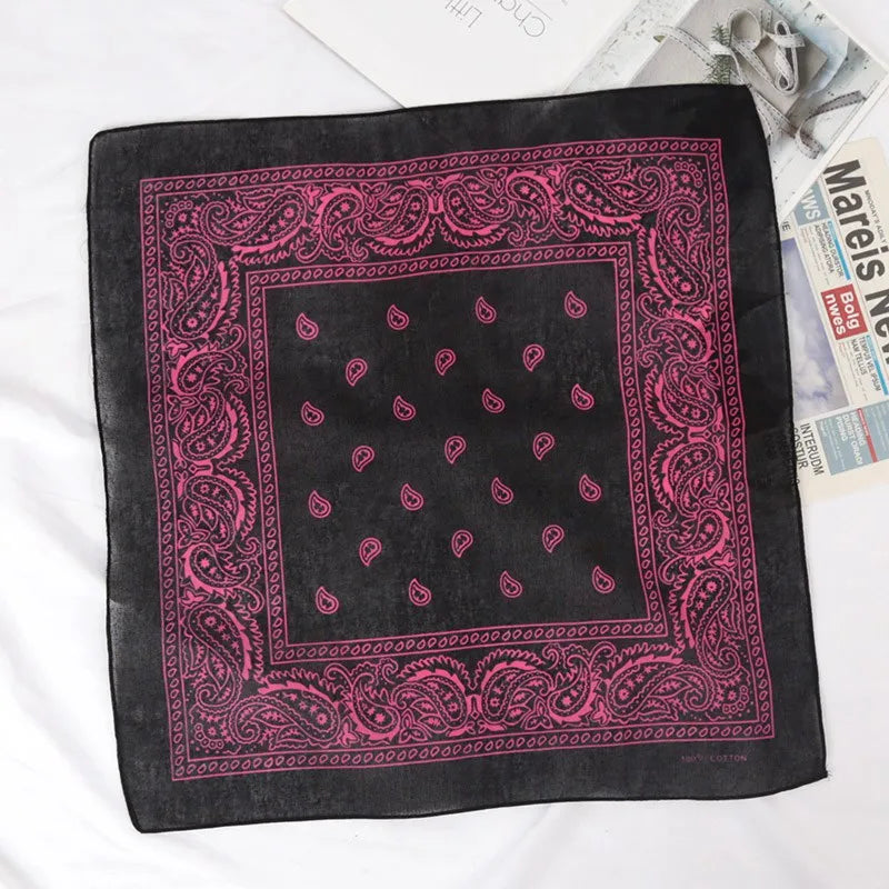Headbands Fashion Bohemian Cotton Print Bandana Hair Bands Hip Hop Qme AA15