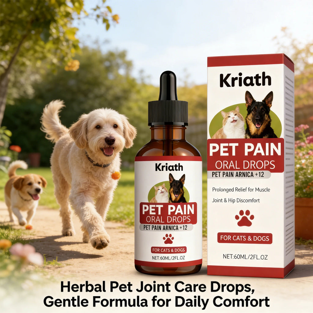 Pet Herbal Care Drops Effectively Nourish Joints Maintain Cartilage Health Enhance Resilience Gentle Ingredients Pet Joint Drops Qme
