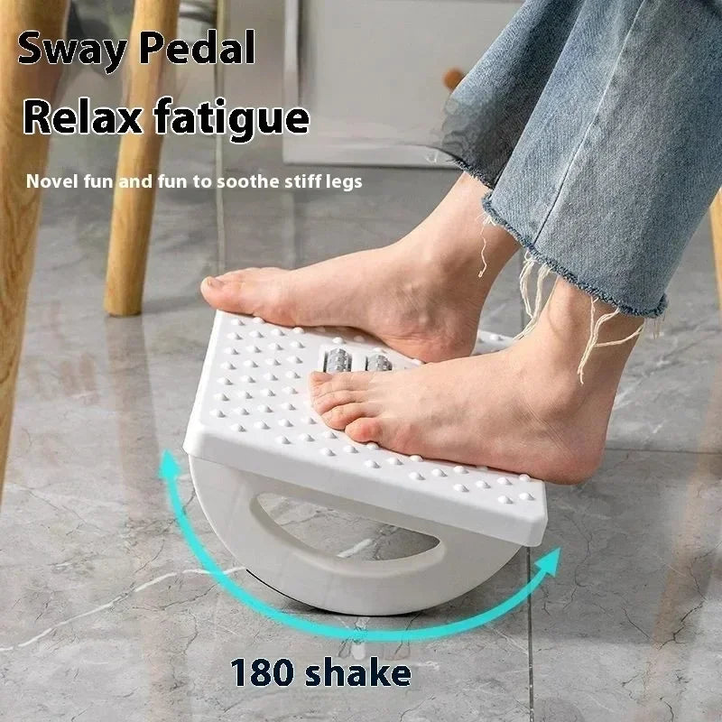 Office Foot Pedals, Placed Under the Desk, Can Swing 180 Degrees to Activate the Feet and Relieve Leg Stiffness Qme