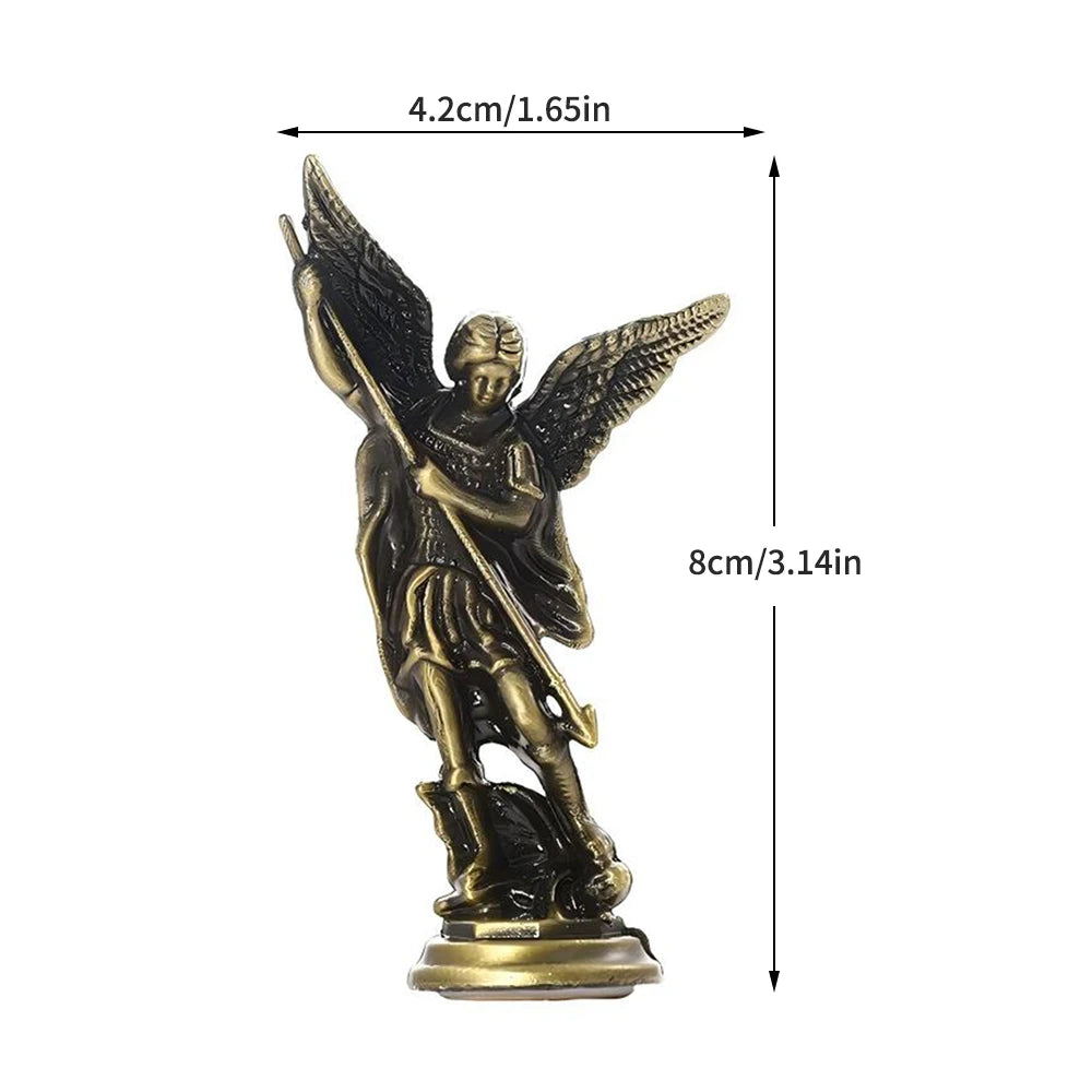Home And Office Decoration Michael Ornaments, Retro Metal Craftsmanship Ornaments Ornaments Qme