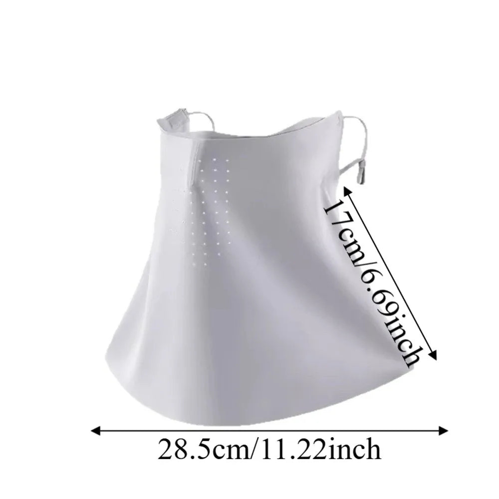 Thin Cabin-style Face Shield UV-proof Material Breathable Sunscreen Qme