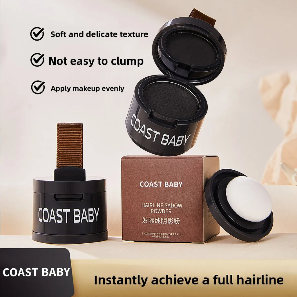 Unisex Hairline Concealer Powder Covers Provides Natural Coverage Qme
