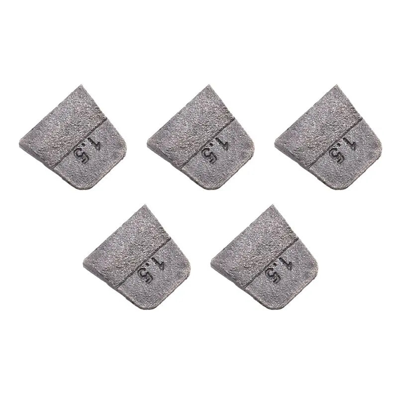 A02F-5PCS Steel Handle Wedge For Axe, Hatchets, Mauls Or And Other Tools Qme