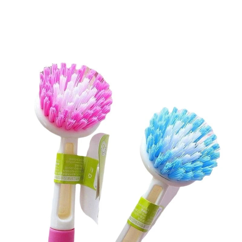 Hello Kitty Personalized Cartoon Cleaning Brush Cute Multifunctional Brush Pot and Dish Brush Qme