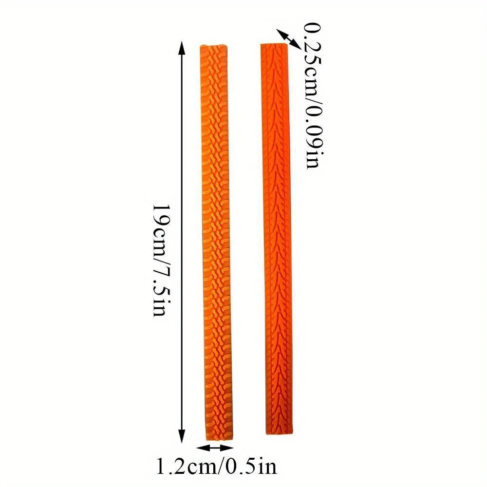 Silicone Luggage Wheel Cover, Suitcase Wheel Cover, Can Cut Silicone Luggage Wheel Protector, Quiet Noise Reduction Impact Qme