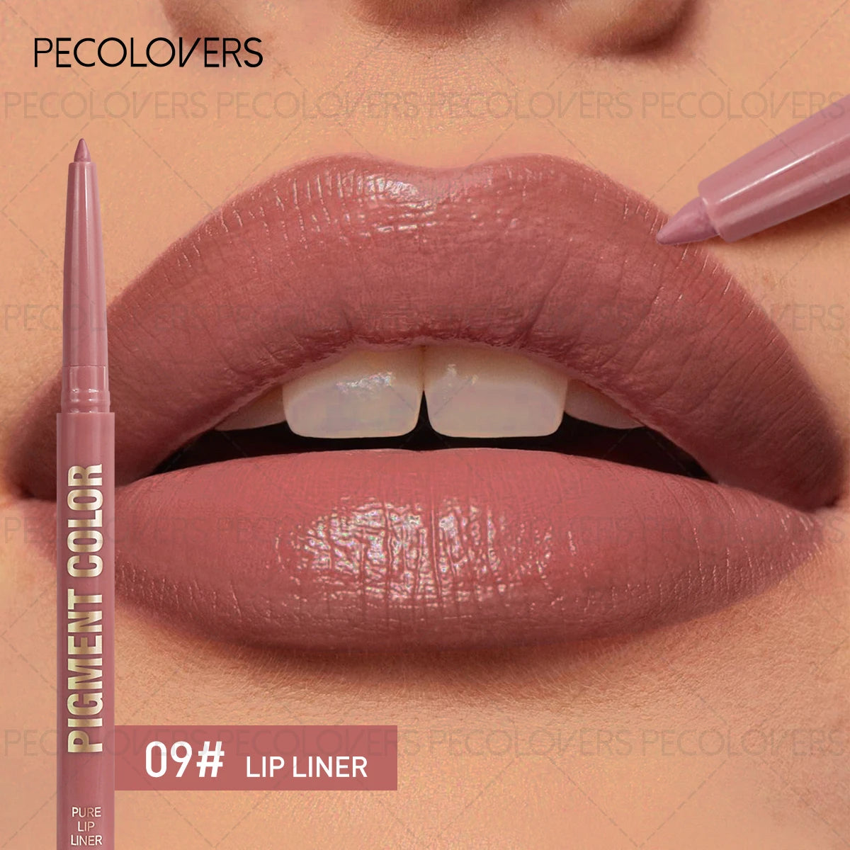 Matte Lip Liner Lipstick Pen Waterproof Long-lasting Non-sticky Qme 09