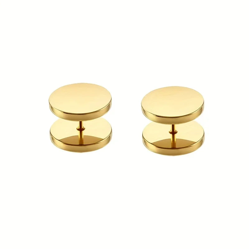 2/6Pcs simple screw buckle - anti-light button, seam-free removable design, suitable for cardigan sweaters, knitted sweaters fix Qme 2pcs Gold