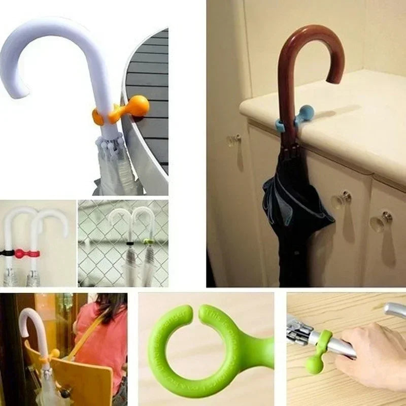 1/3PCS Easy-to-Use Desk or Table Clip Walking Stick Cane Holder on Table Rest Umbrella Hanger Phone Support Stand Qme