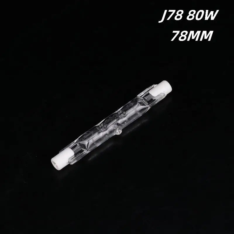 1-Pack J R7S Halogen Bulb 360 Beam Angle Perfect Ceiling Cabinet Desk Qme J78 80W