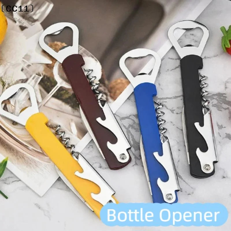 Portable Beer Can Opener Wine Bottle Restaurant Kitchen Tool Birthday Qme