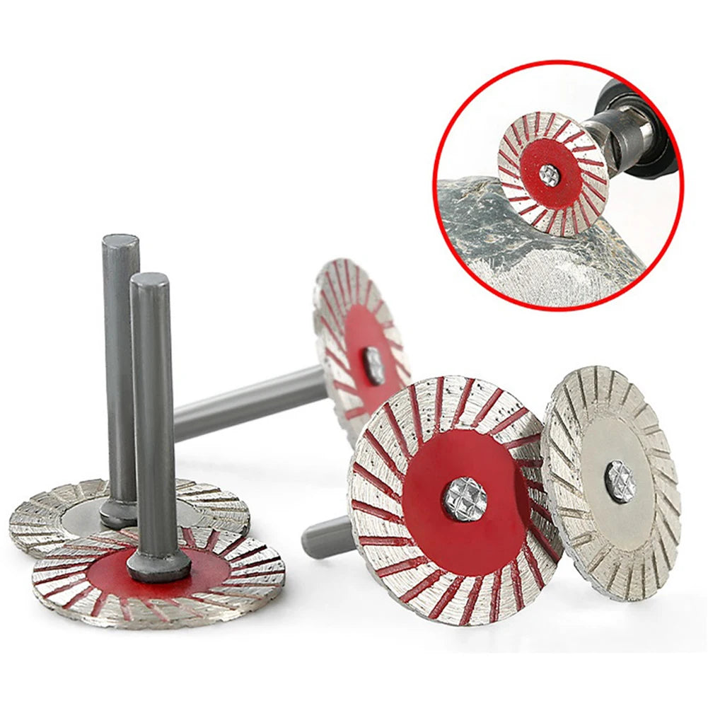 1pcs 6mm Shank Circular Saw Blade Sanding Disc Grinding Wheel Diamond Cutting Disc For Wood Marble Granite Cutting Qme
