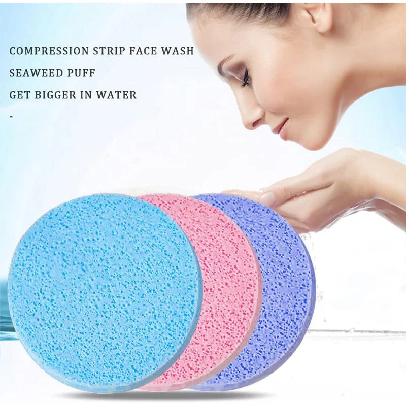 5 Compressed Facial Sponge Estheticians Face Sponges Cleansing Qme