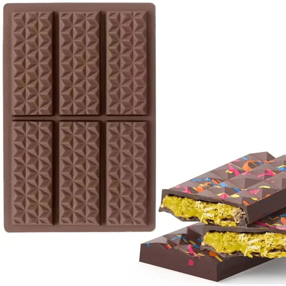 Silicone Chocolate Mold Break Apart Protein Candy Mould 3D DIY Qme YH1165