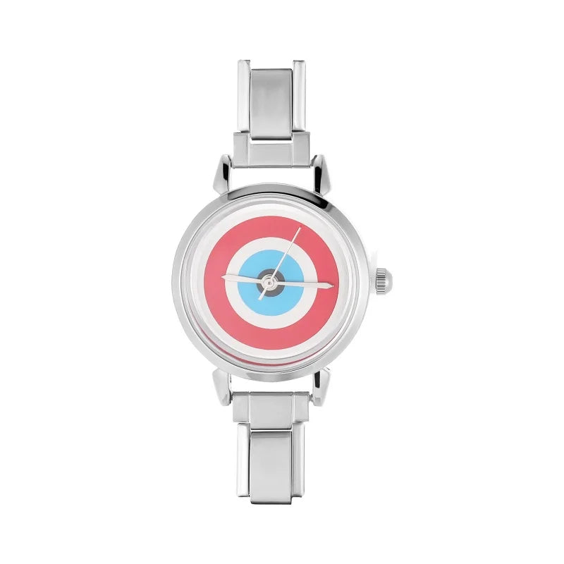 Wholesale Fashion Gold Sliver Color Round Women Watch Luxury Analog Wristwatches Reloj Mujer Girls Clock Gift（Without Box） Qme Style 21