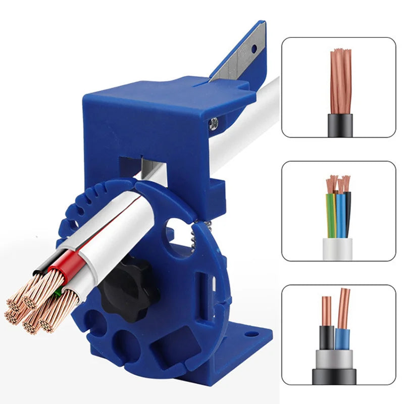 Handheld Copper Wire Stripper Manual Stripping Machine Cable Tools Qme