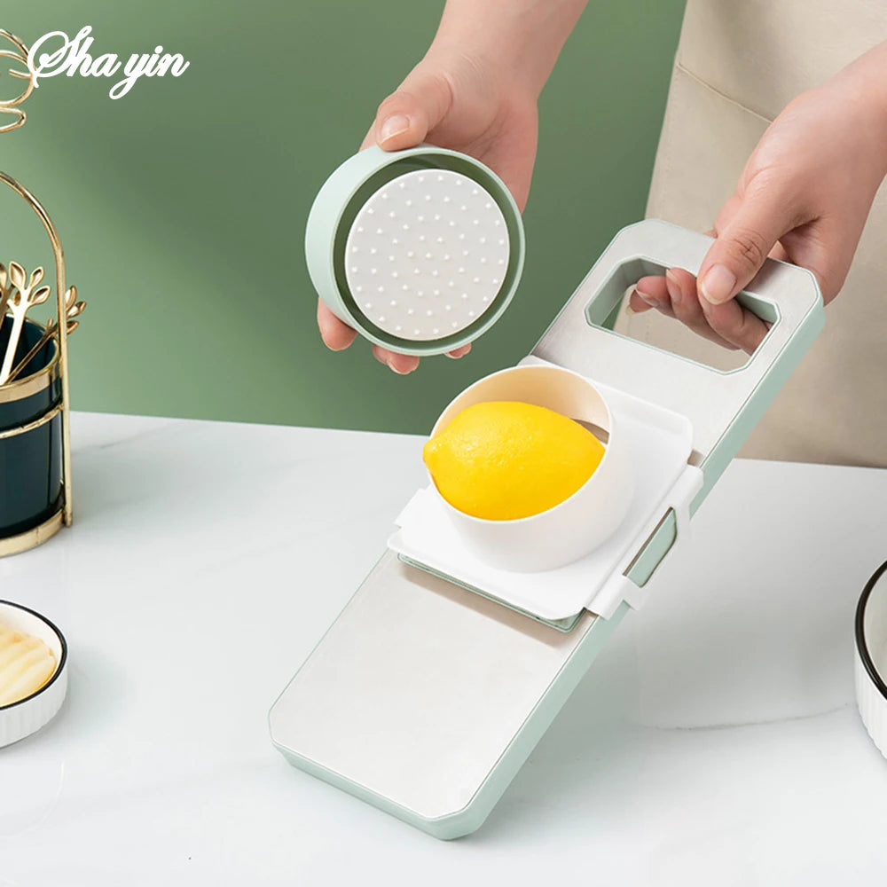 Multifunctional Shredder, Vegetable Cutter, Household Potato Shredder, Cucumber Slicer, Shredder, Vegetable Cutting Tool Qme