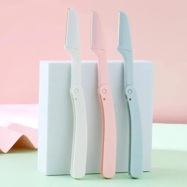 Eyebrow Trimmer Ladies Face Shaper Shaver Facial Epilators Women Qme 3 Pcs