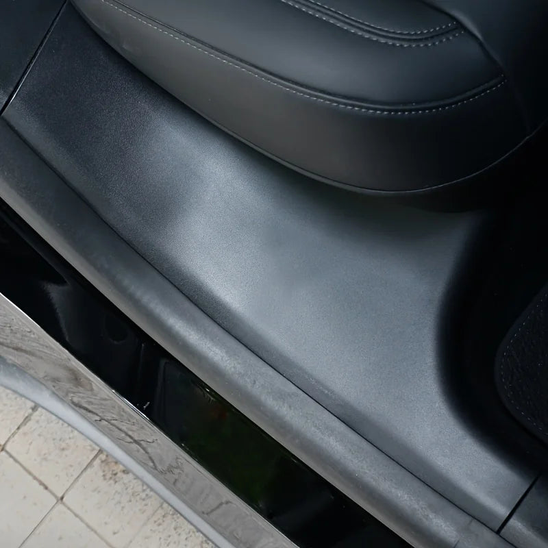 Tesla Model Y Rear Door Sill Prevention Kick Plate Guard Pedal Qme