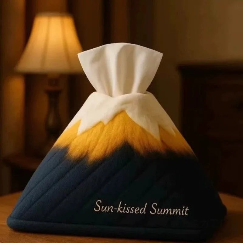 Rizhao Jinshan Mountain Peak Romantic Tissue Box Decorations Home Qme
