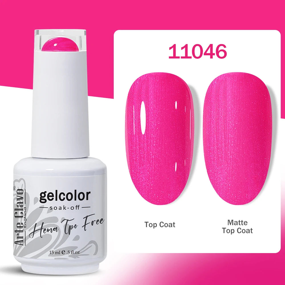 Arte Clavo Nail Gel Polish Hema TPO Summer Collection Semi Permanent