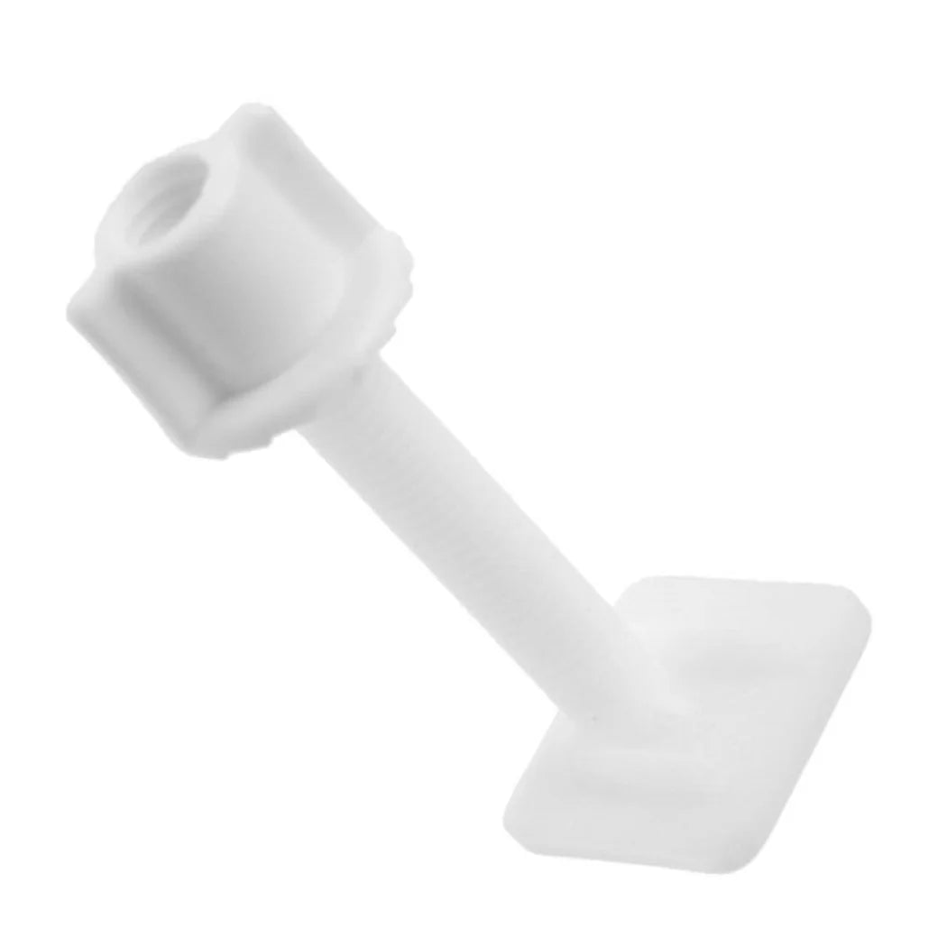 Plastic Toilet Seat Hinge Repair Bolts + Fitting Screws +Washers Kit Accessories Universal Household Replacement Qme