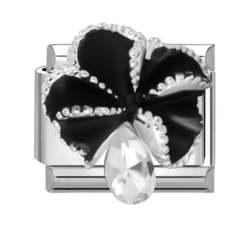 Fashion Women's Daisy Sun Stars NO.8 Ball Italian Charm Links Fit 9mm Bracelet Stainless Steel Jewelry Making DIY Bracelet Gifts Qme S 31