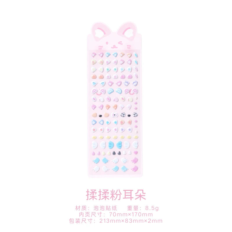 Cartoon Patterns Decorative Stationery Stickers Korean Stationery Scrapbook supplies DIY Diary Album Planner custom sticker Qme B