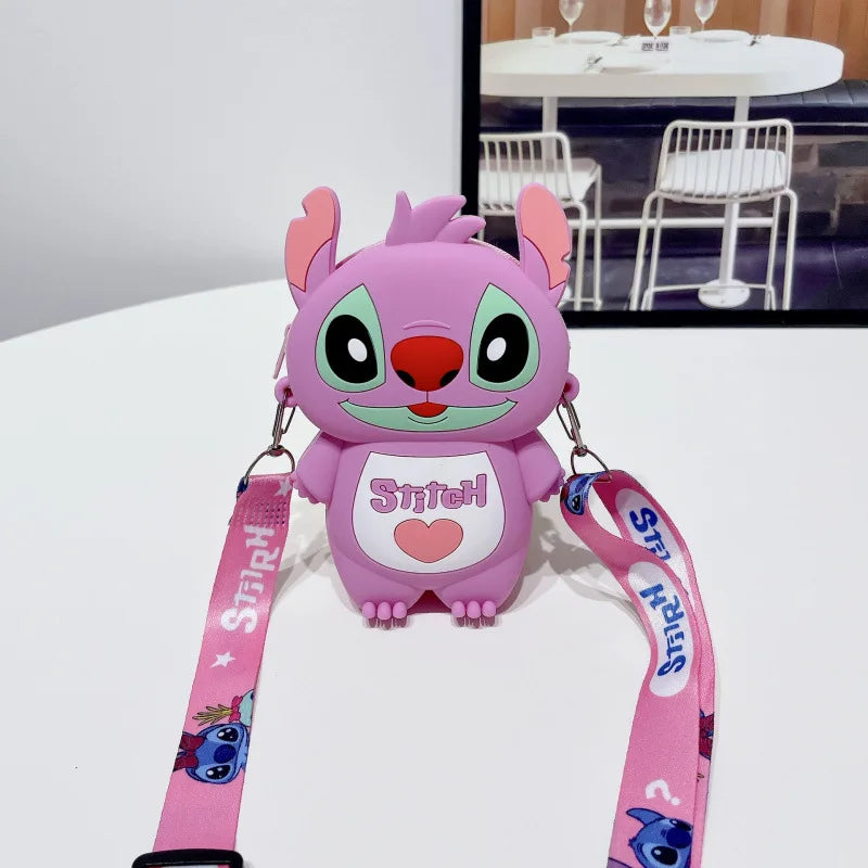 Stitch Cartoon Coin Purse Cute Instagram-style Fashion Bag Students Qme 4