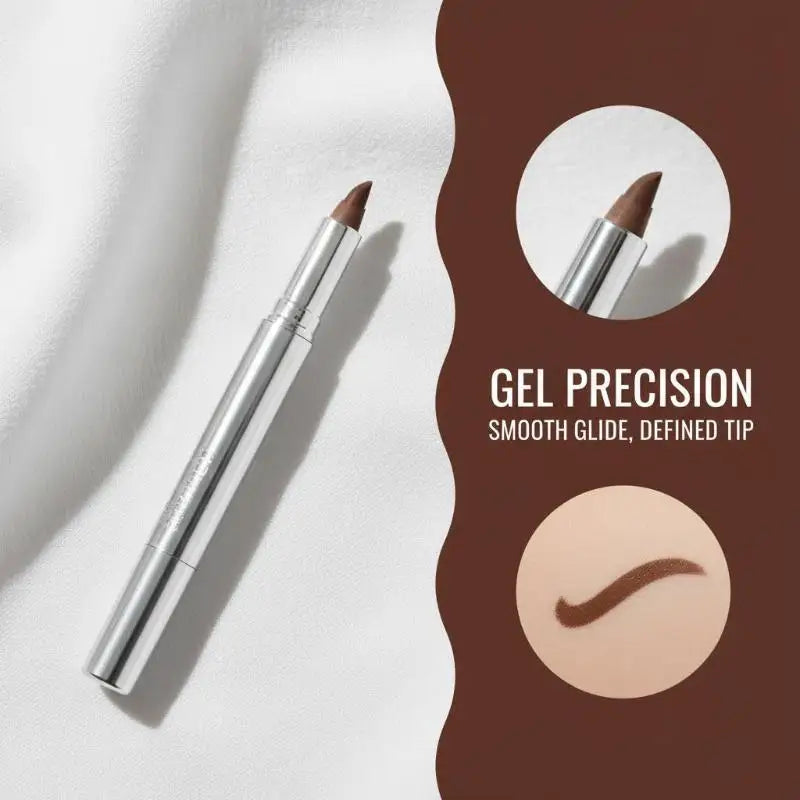 Waterproof Eyeliner Pen Brown Sugar Smudge Proof Liquid Pencil Daily Qme