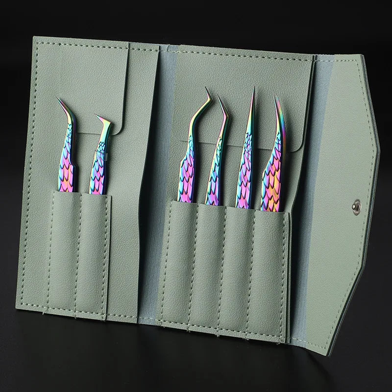 High-precision False Eyelash Tweezers Beginner Fake Extension Qme