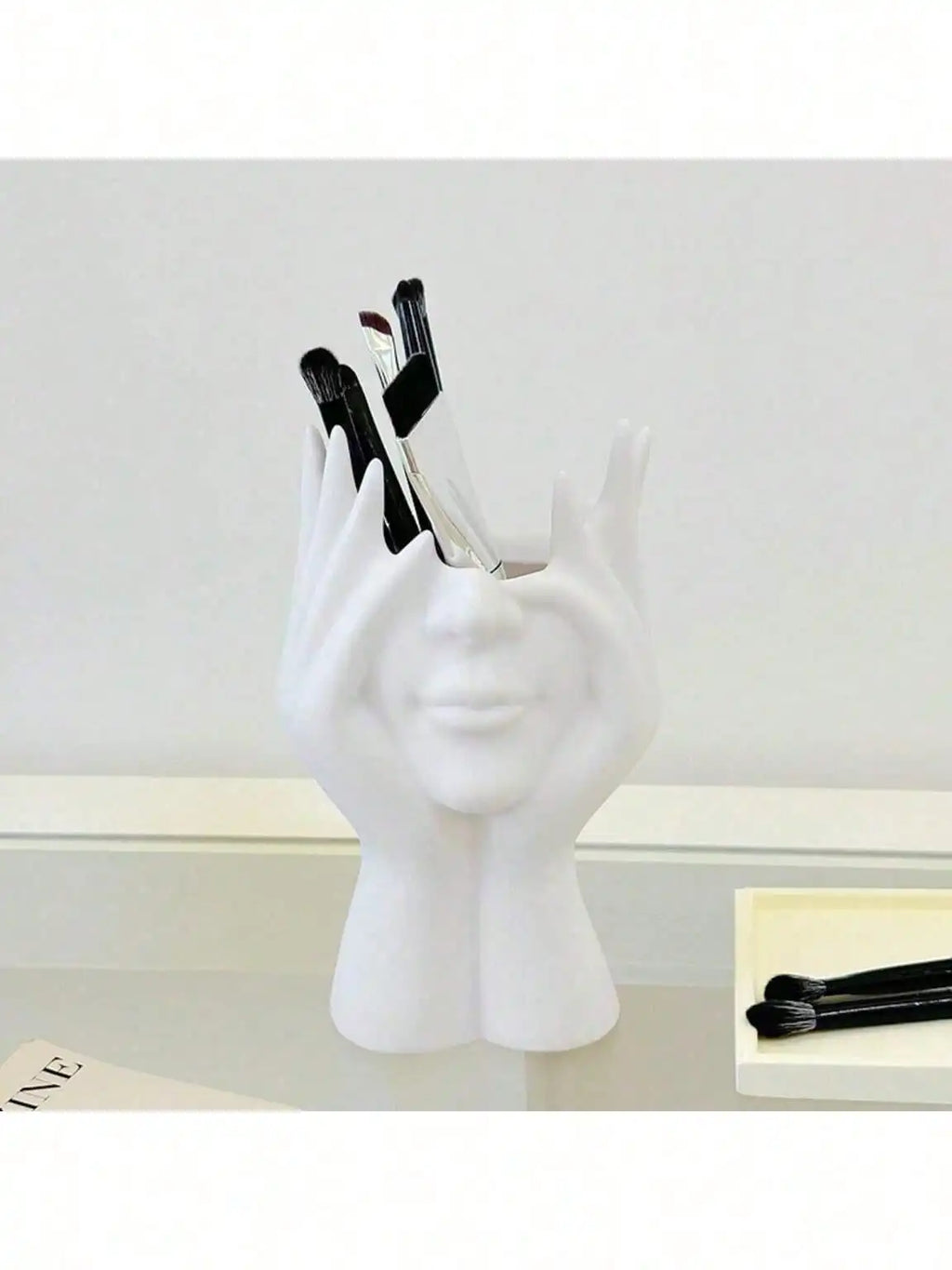 1 Multifunctional Desktop Organizer Aesthetic Art Sculpture Design Qme