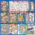 TIANZI 21 Pcs Creative Cartoon 3D Landscape Sticker Book PET DIY Cabin Scene Pocket Sticker Miniature House Sticker Cabin Scene Qme A