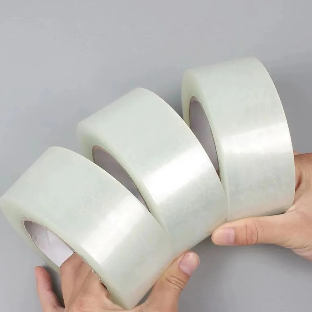 Oversized Roll Sealing Box Tape, Special Tape for Packing and Sealing Boxes, High Viscosity and High Toughness, Household Tape Qme