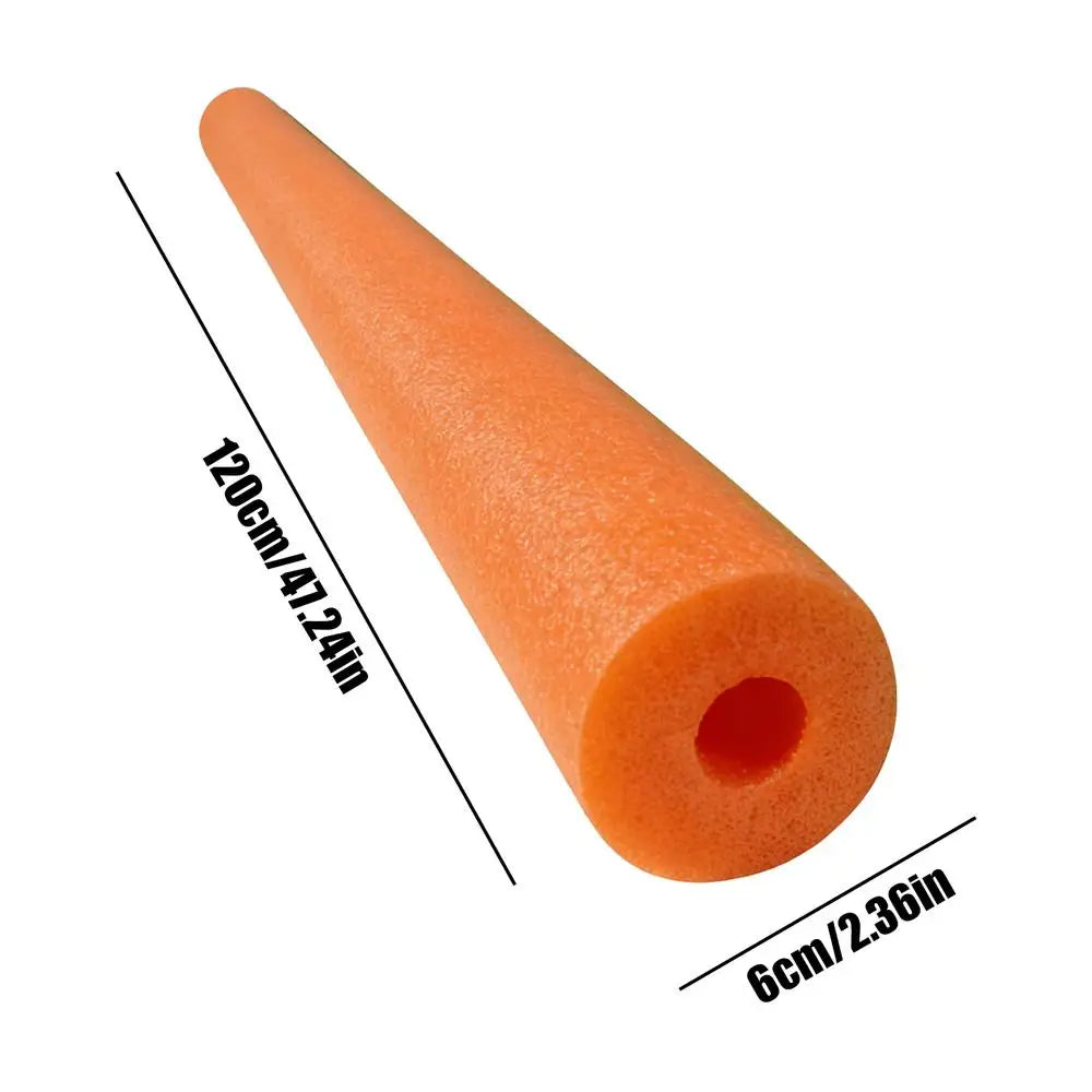 2026 Floating Pool Noodles Colorful Soft Foam Floating Exercise Aid Pool Noodles Tube for Aerobics Craft Projects Parties Water Qme Orange