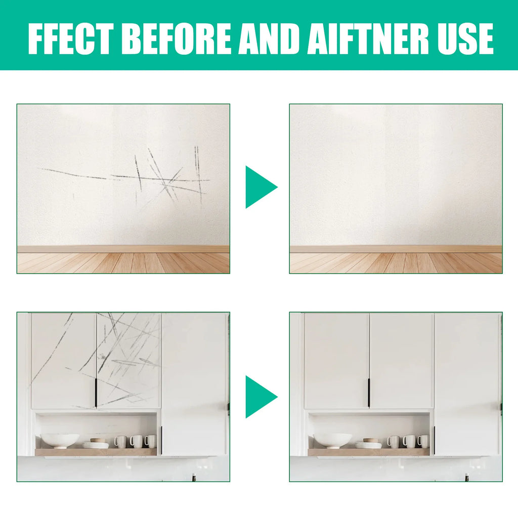 White Wall Repair Paint Graffiti Covering Hole Peeling Gap Crack Repair Paint Valid Mouldproof Quick-Drying Wall Mending Agent Qme