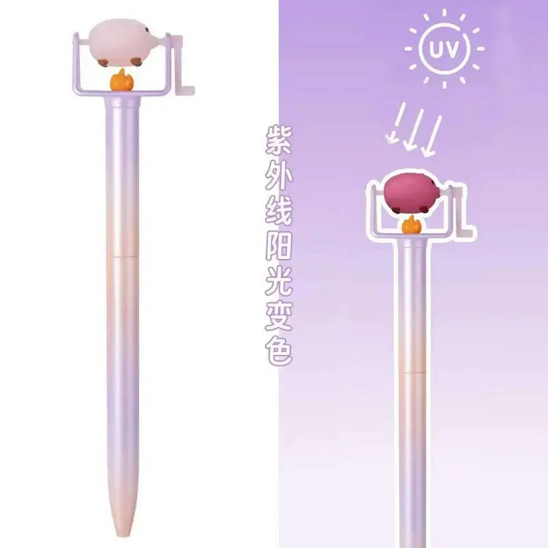 Cute Changing Barbecue Themed Neutral Pen Smooth Writing Gel Students Qme A1