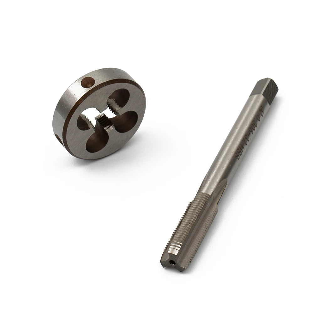 Superior 0 305 x 32 TPI HSS Tap & Die Set Tire Valve Stem Repair Excellent Material Quality Enhance Your Wheel Applications Qme
