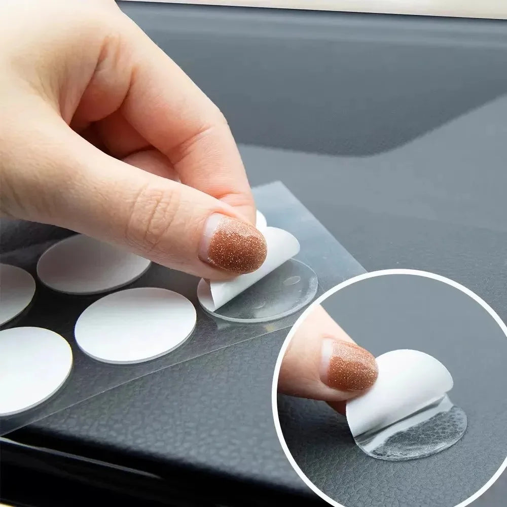 140pcs-70Pcs Nano Double-sided Adhesive Tape Round Traceless Removable Water-Repellent Adhesive Tape for DIY Craft Poster Fixing Qme