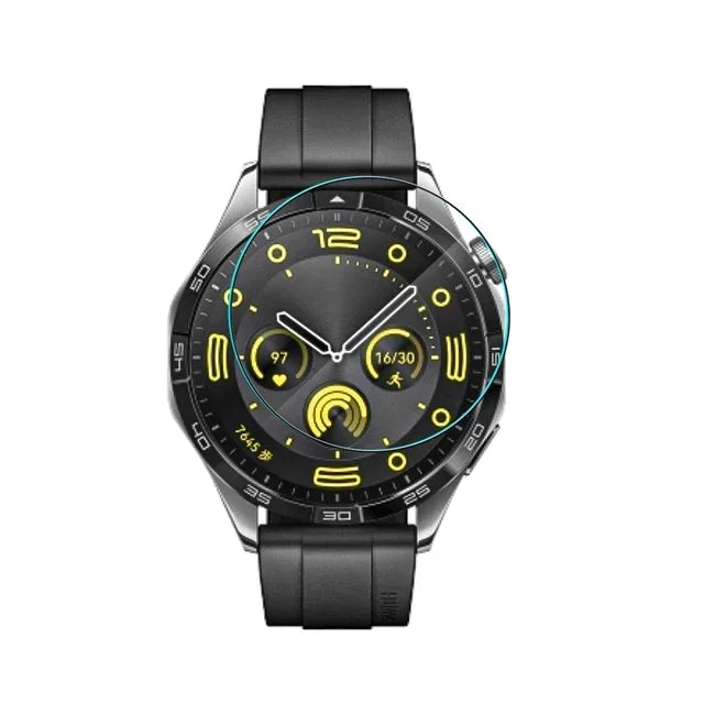 2.5D Screen Protector for Huawei Watch GT4 41mm / 46mm Tempered Glass Protection for Huawei Watch GT 4 Anti-Scratch Glass Film Qme 1 Pcs For GT4 41mm