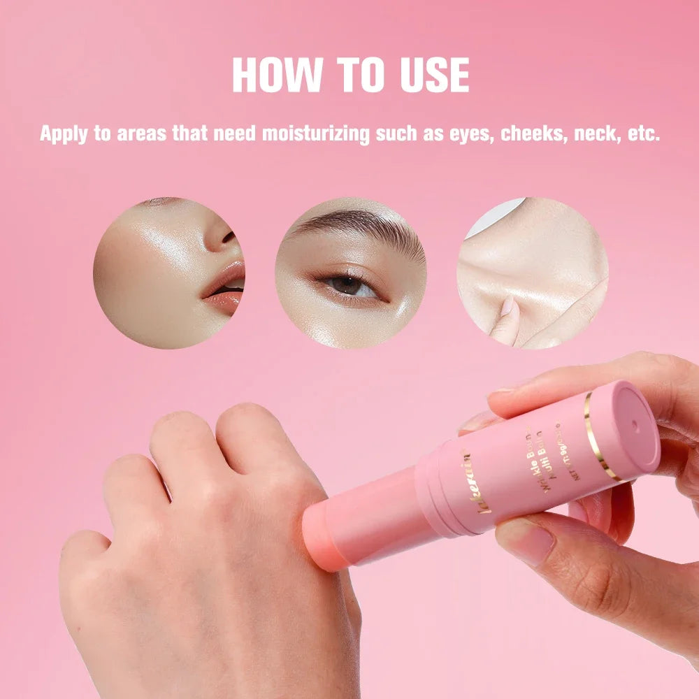 Korean Bounce Multi Balm Collagen Pink Stick Wrinkle Bounce Balm Multi Cream Dull Cosmetics Skin Care Qme