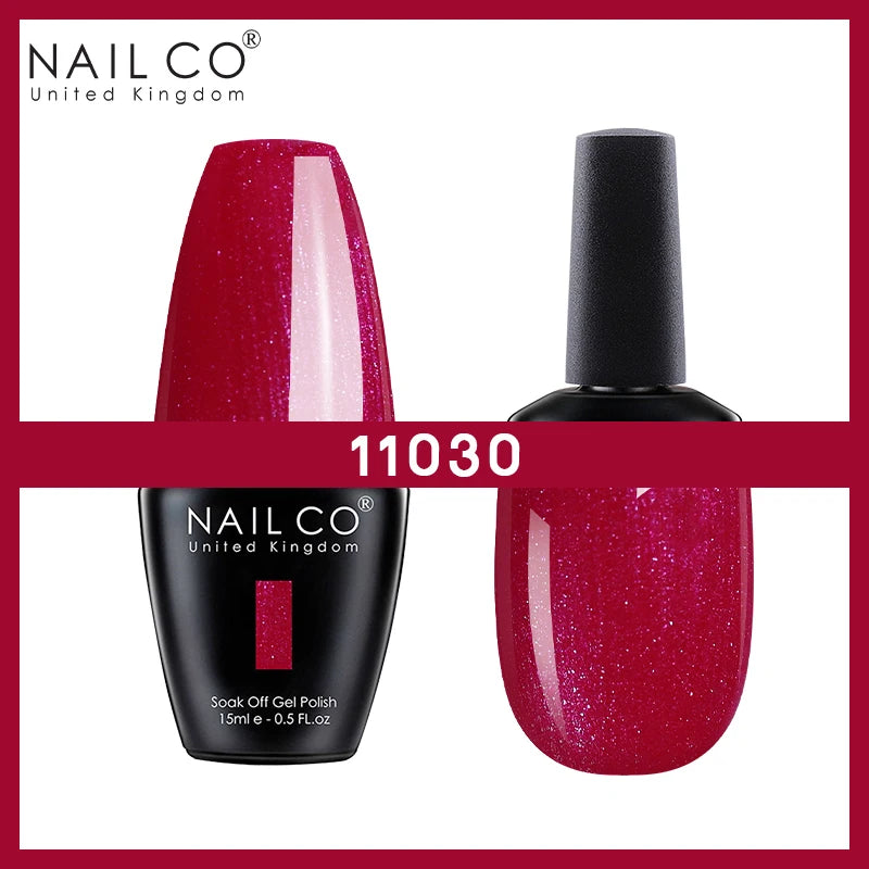 NAILCO Nude Nails Gel Nail Polish UV LED Semi-permant Varnish Hybrid