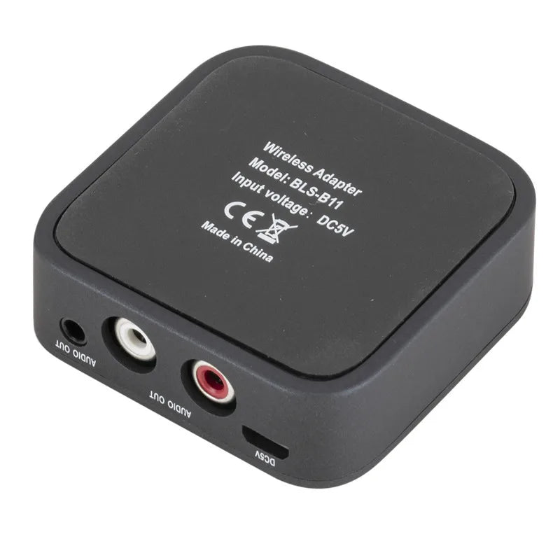 USB5.0 Bluetooth Audio Receiver NFC Car Bluetooth Speaker Amplifier Headset Wireless Adapter Supports Dual Audio Qme