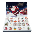 2025 Christmas Countdown Advent Calendar Gift Box 24 Days Mystic Blind Box Festive Christmas Decorations Surprises for Holidays Qme 1 box 30 21 3.2cm