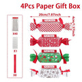 Christmas Money Box Cash Party Pull-out Candy Shaped Fun Containers Qme Red China Mainland 20x4cm