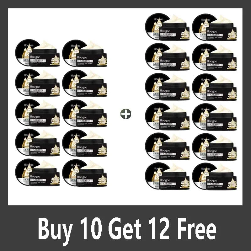 Keratin Hair Mask Moisturizer Conditioner Soft Smooth Frizz Damaged Repair Damaged Hair Restore Shine Hair Mask Qme Buy 10 Get 12 Free