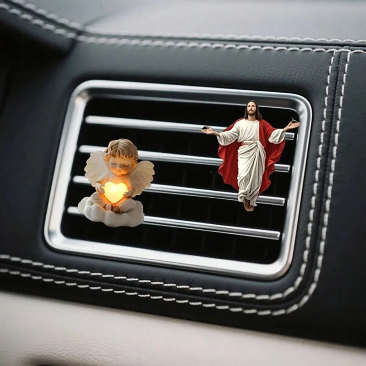Angel Shaped Car Vent Clip Decoration Women's Accessories Qme
